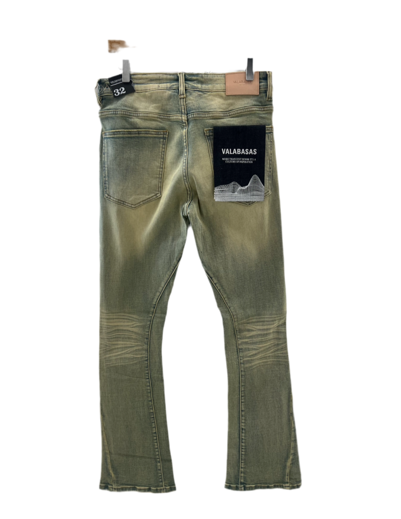 Valabasas jeans stack