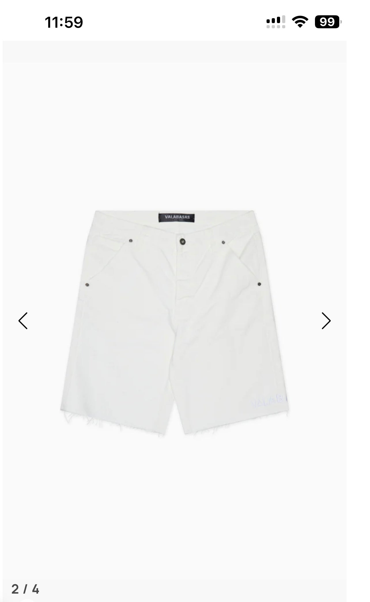 Mr.Shorts “WHITE”