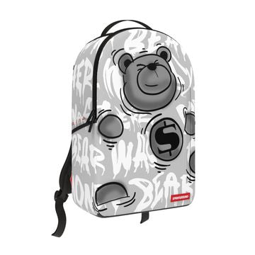 SprayGround MONEY BEAR GRAFFITI FLOAT BACKPACK