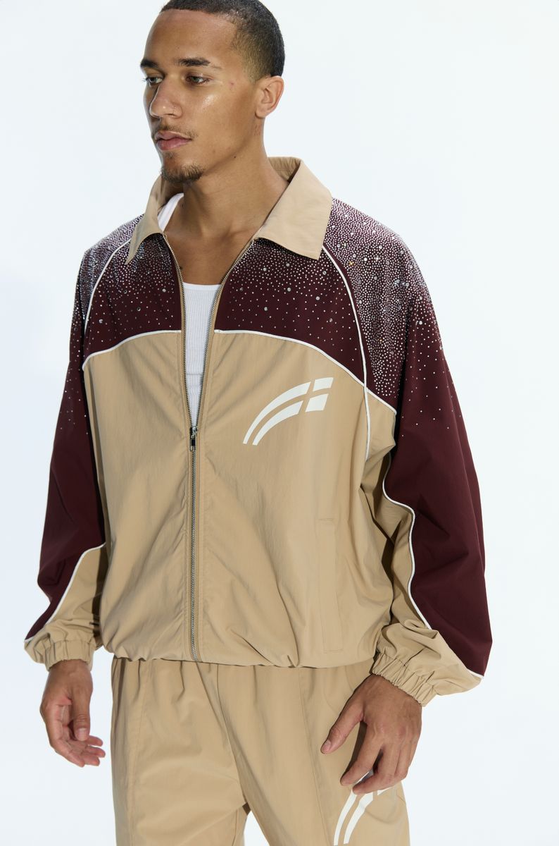 Wine/ Champagne "Astral" windbreaker RVS
