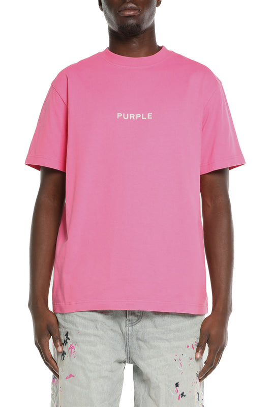 Purple HWT JERSEY SS TEE Bright Pink