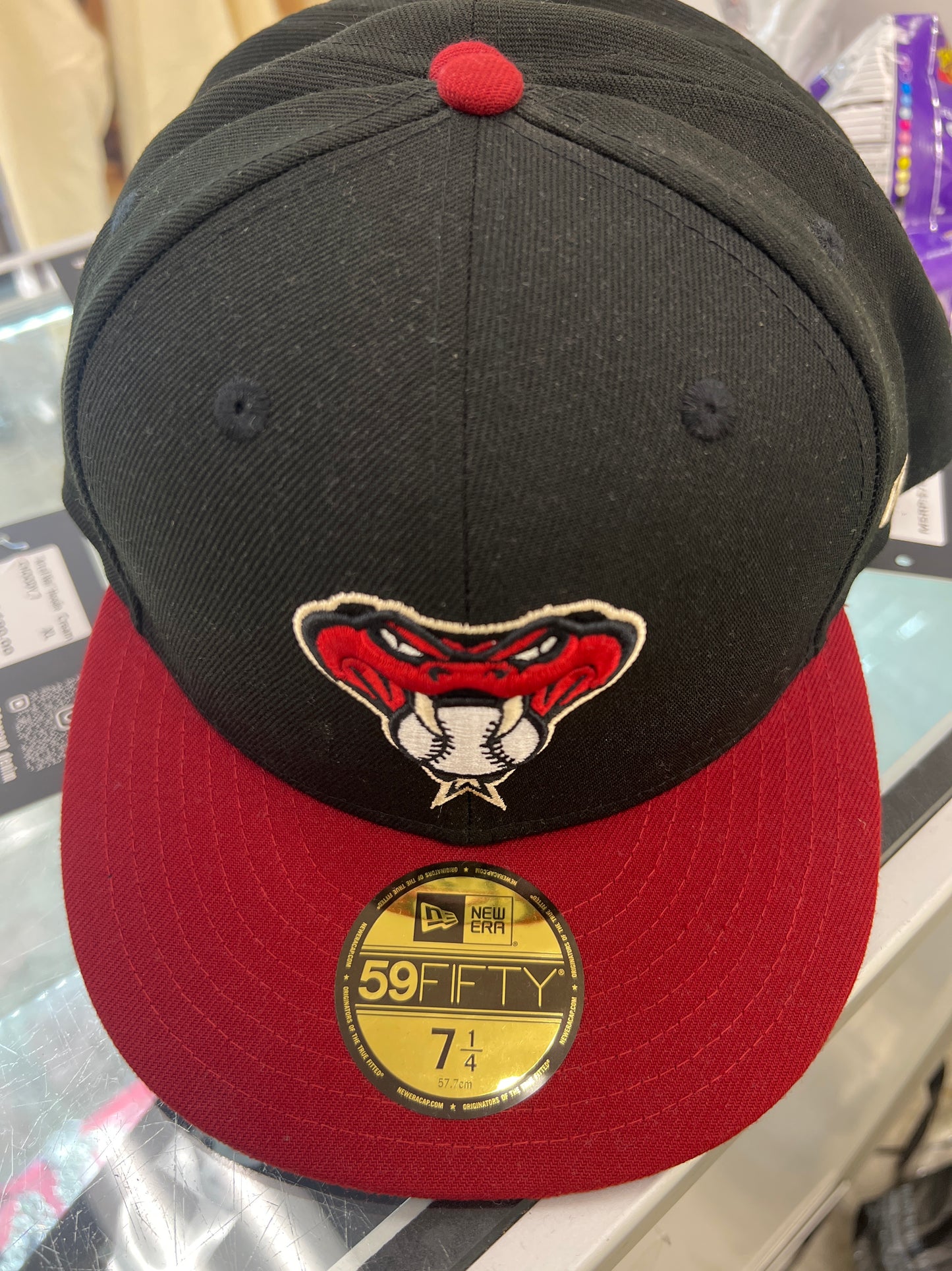 ARZ DiamondBacks Black/Burgundy/Snake