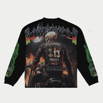 GodSpeed LongSleeve Biker Nation