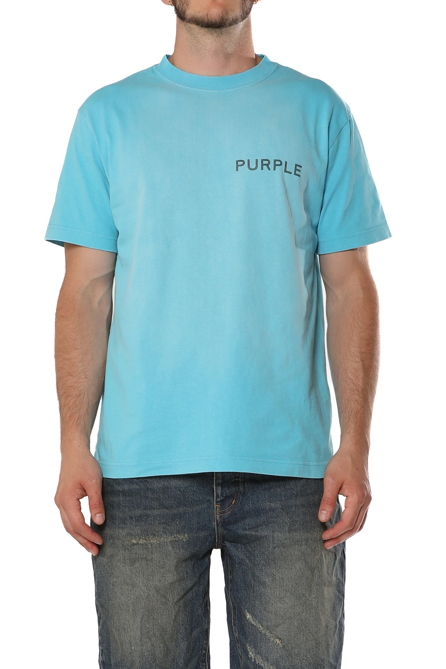 Purple HWT JERSEY SS TEE Blue