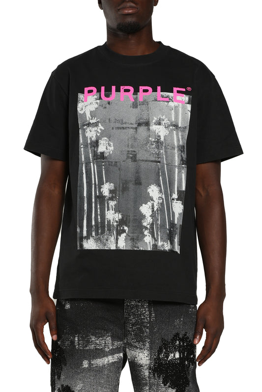 Purple HWT Jersey SS Tee Black Beauty