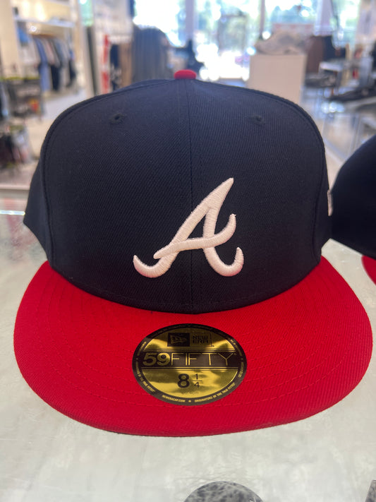 ATL BRAVES Navy/Red