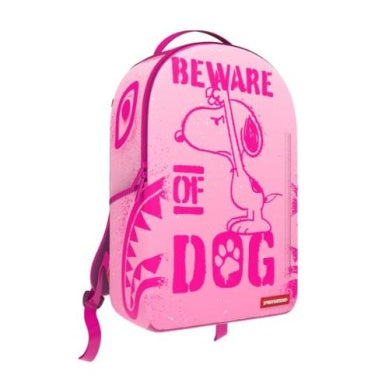 PEANUTS SNOOPY BEWARE OF DOG BACKPACK