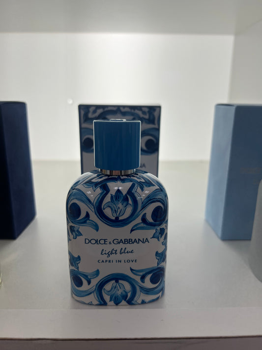 Dolce & Gabbana Light Blue Capri in Love