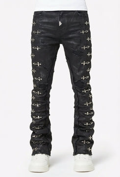 Guapi Obsidian Black Aviation Clasp Denim