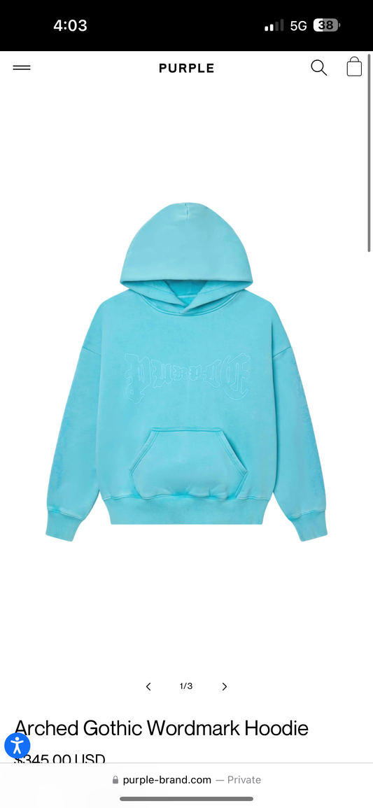 Purple Brand Hoodie