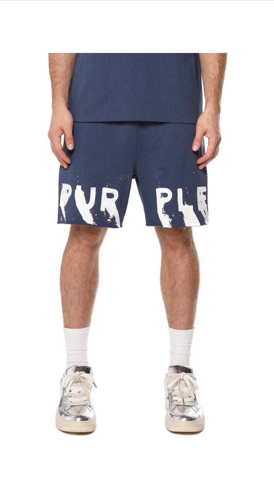 Purple Shorts/Blue