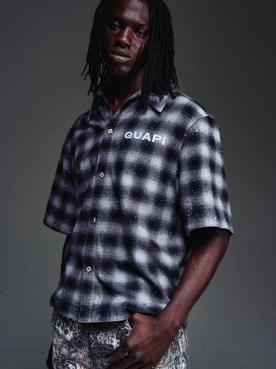 Obsidian Black Plaid Shirt (Obsidian-Black-Plaid-Shirt)