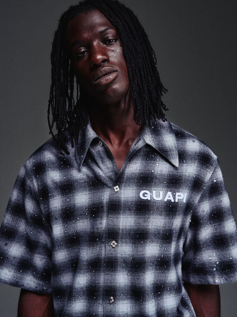Obsidian Black Plaid Shirt (Obsidian-Black-Plaid-Shirt)