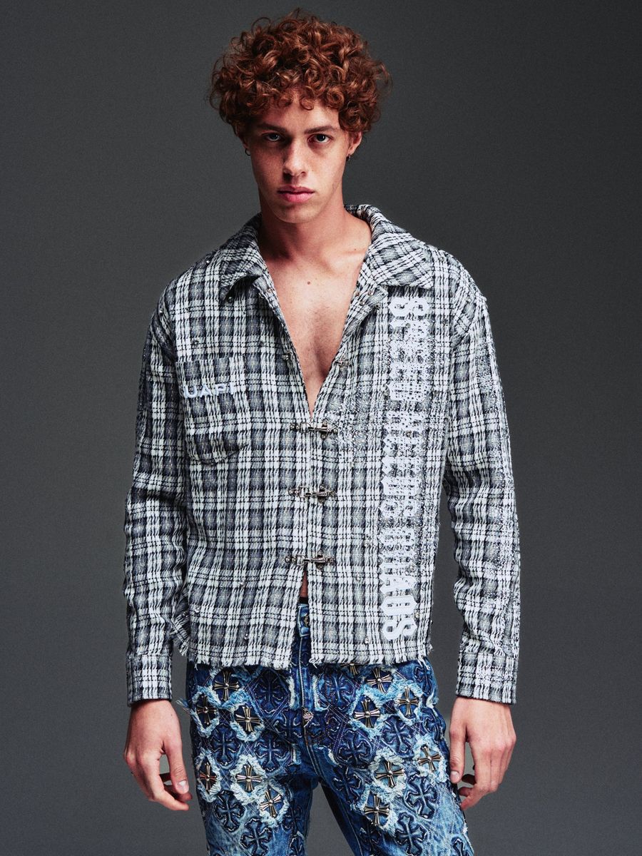 Ash Plaid Shirt (Ash-Plaid-Shirt)