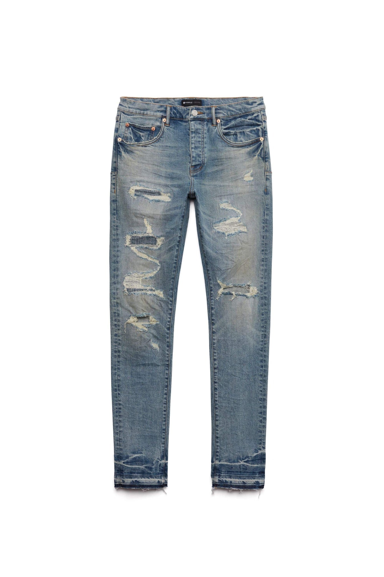 PURPLE DENIM JEANS