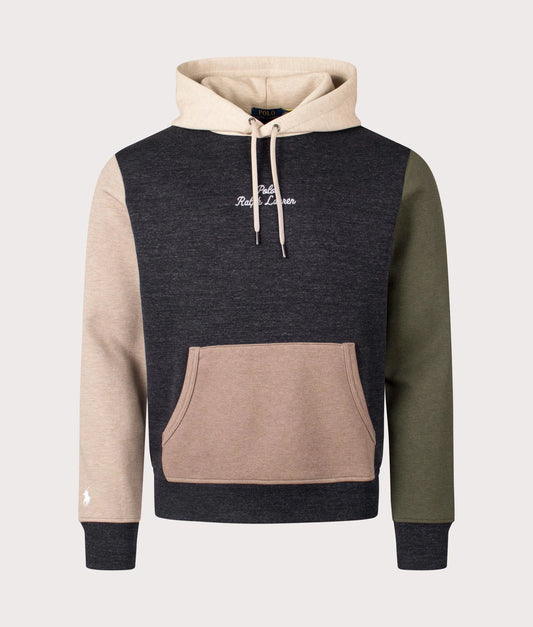 Polo hoodie brown