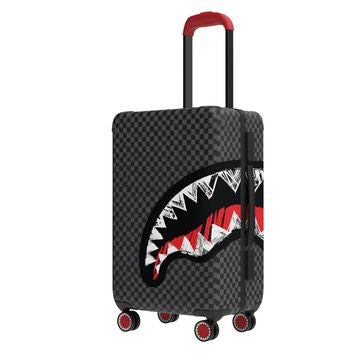 SprayGround SCRIBBLE SHARK CARRY-ON LUGGAGE