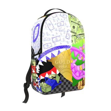 Sprayground MEAN MONEY COLLAGE BACKPACK