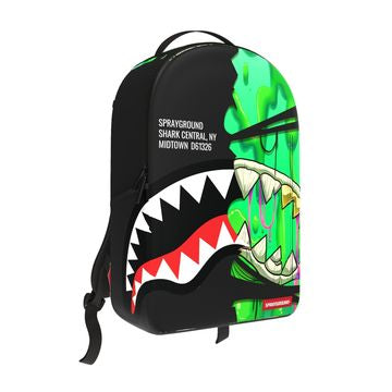 Sprayground HALLOWEEN SHARK CENTRAL DRIPPY SPLIT BACKPACK