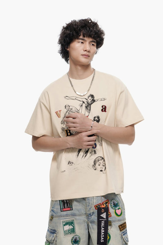 Valabasas Pursuit Tee Beige