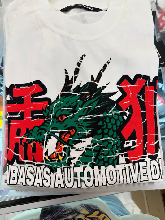 Valabasas Tee Japanese Motors White