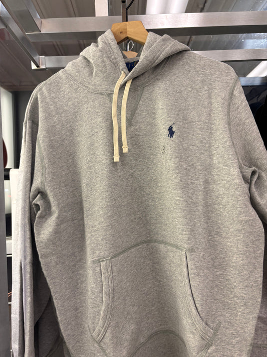 Polo hoodie gray
