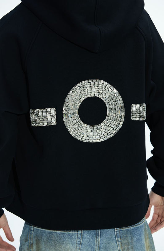 Black Ouchini X RVS "Etoile" Hoody