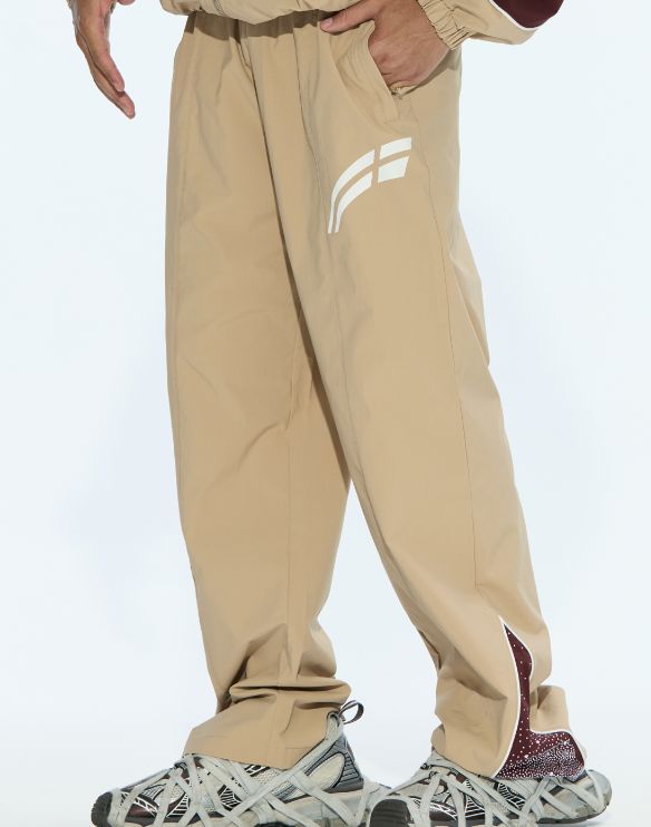 Wine/ Champagne "Astral" windbreaker pants RVS